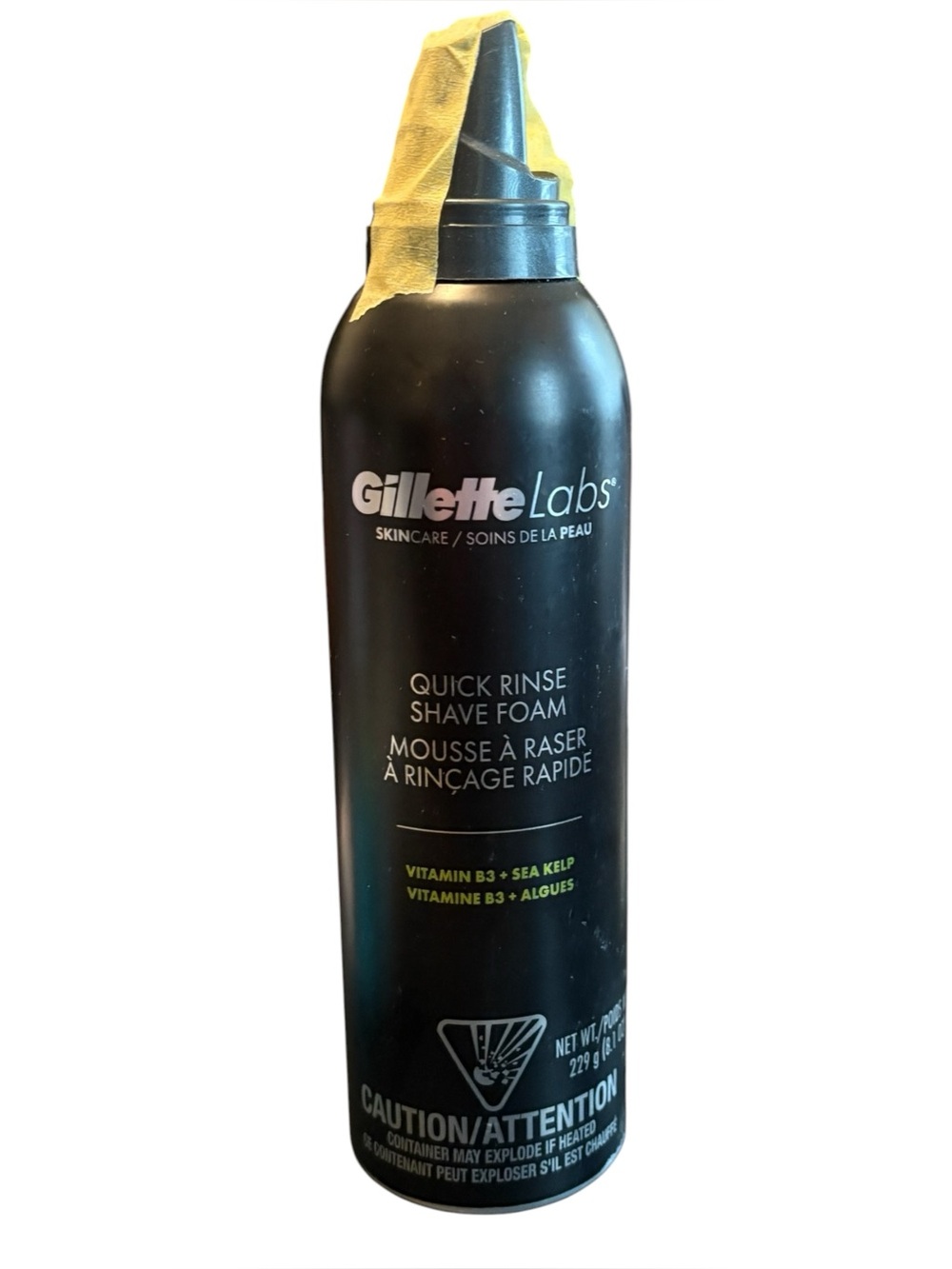 GilletteLabs Quick Rinse Shave Foam
